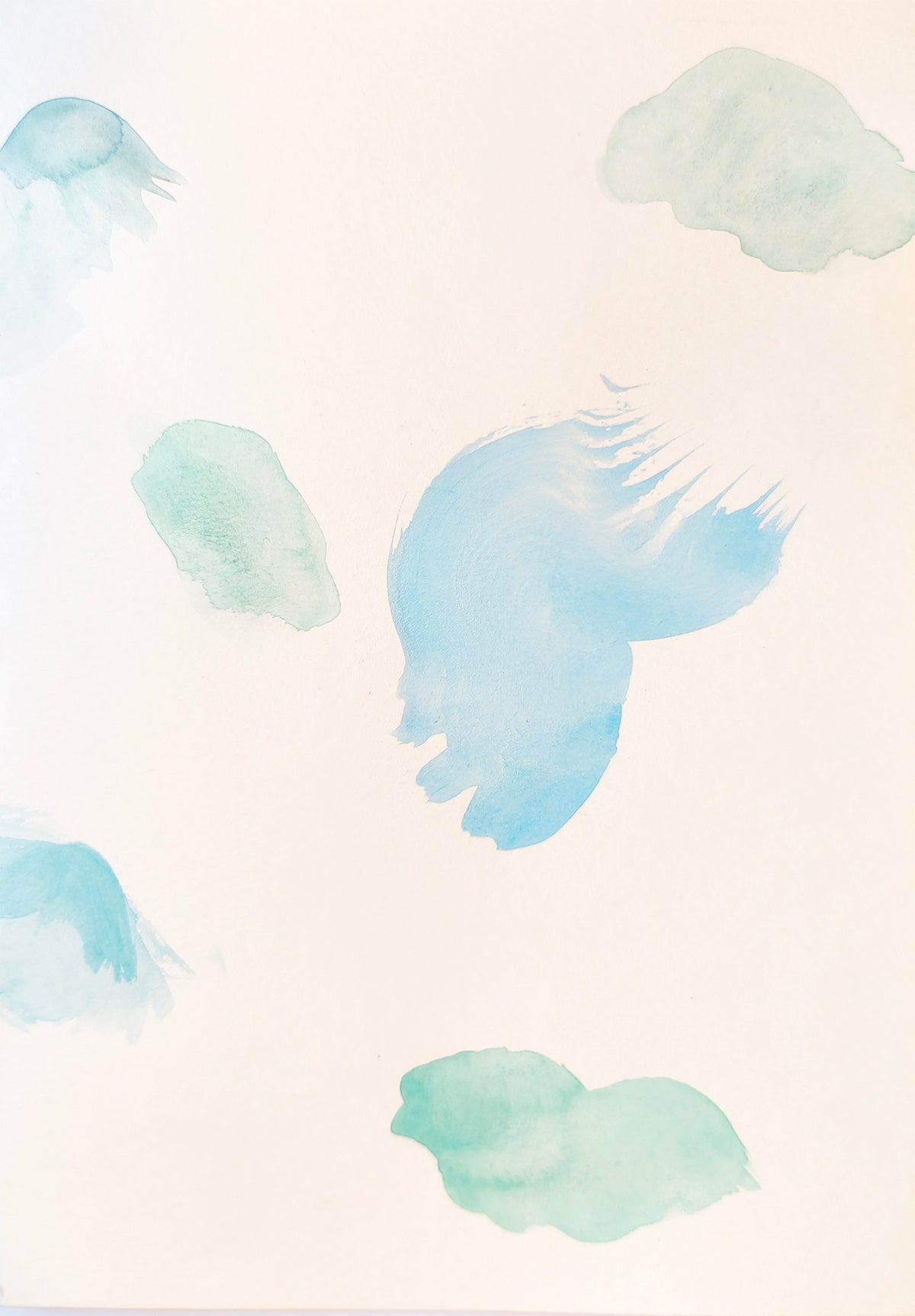 Alessandra Carosi — Correspondances #1 — original postcard artwork