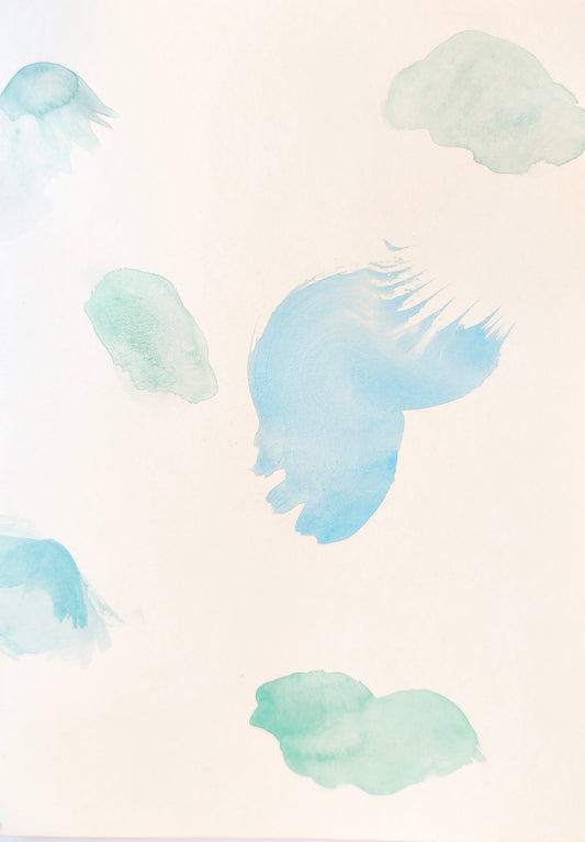 Alessandra Carosi — Correspondances #1 — original postcard artwork