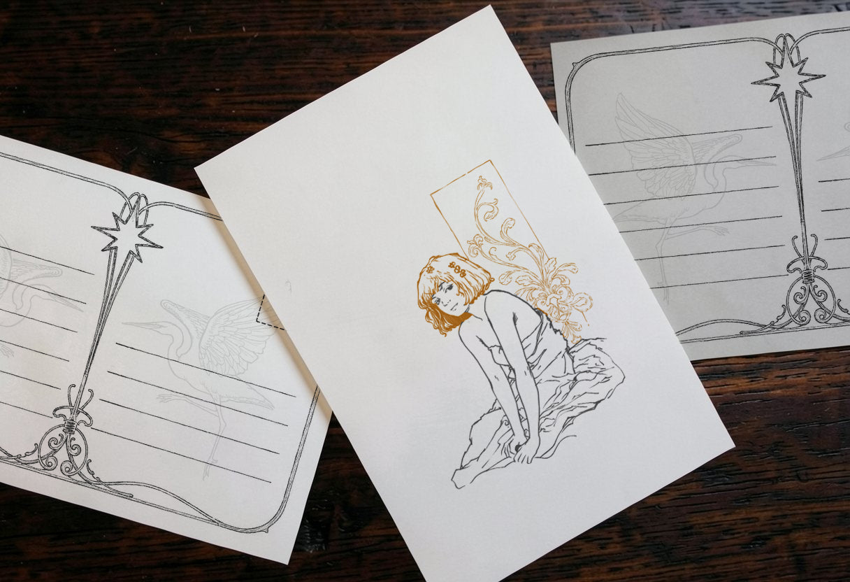 Alex Boyd — Correspondances #3 — original postcard artwork