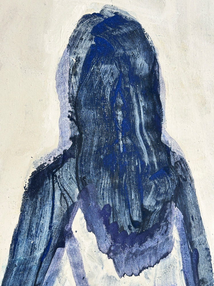 Femme bleue