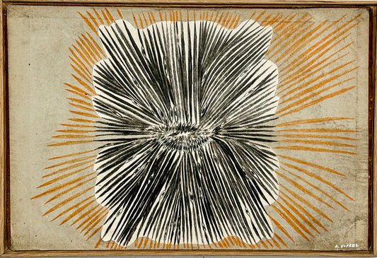 Soleil noir et beige