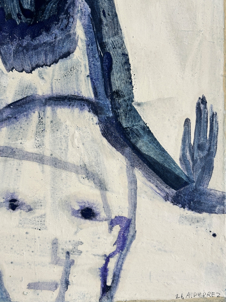 Femme bleue