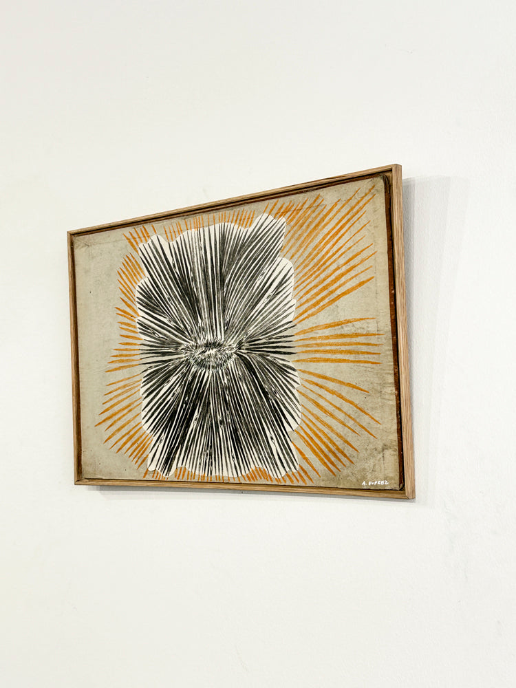 Soleil noir et beige