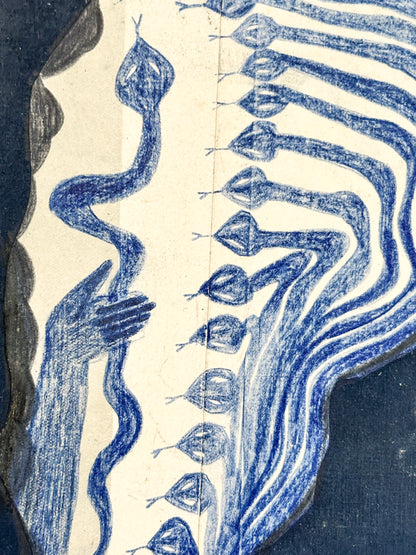 Serpents bleus
