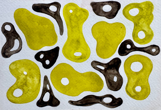 Alice Pinson — Correspondances #2 — original postcard artwork