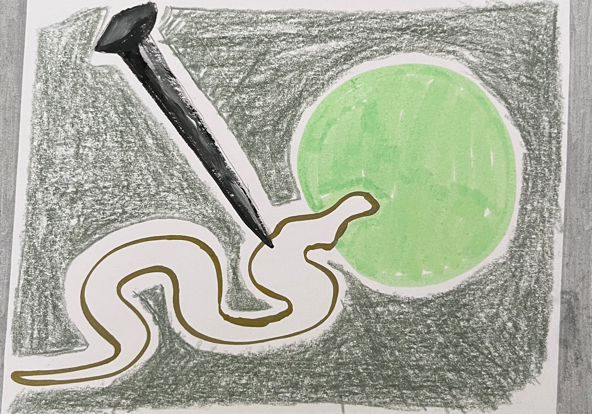 Alice Rajasombat — Correspondances #2 — original postcard artwork