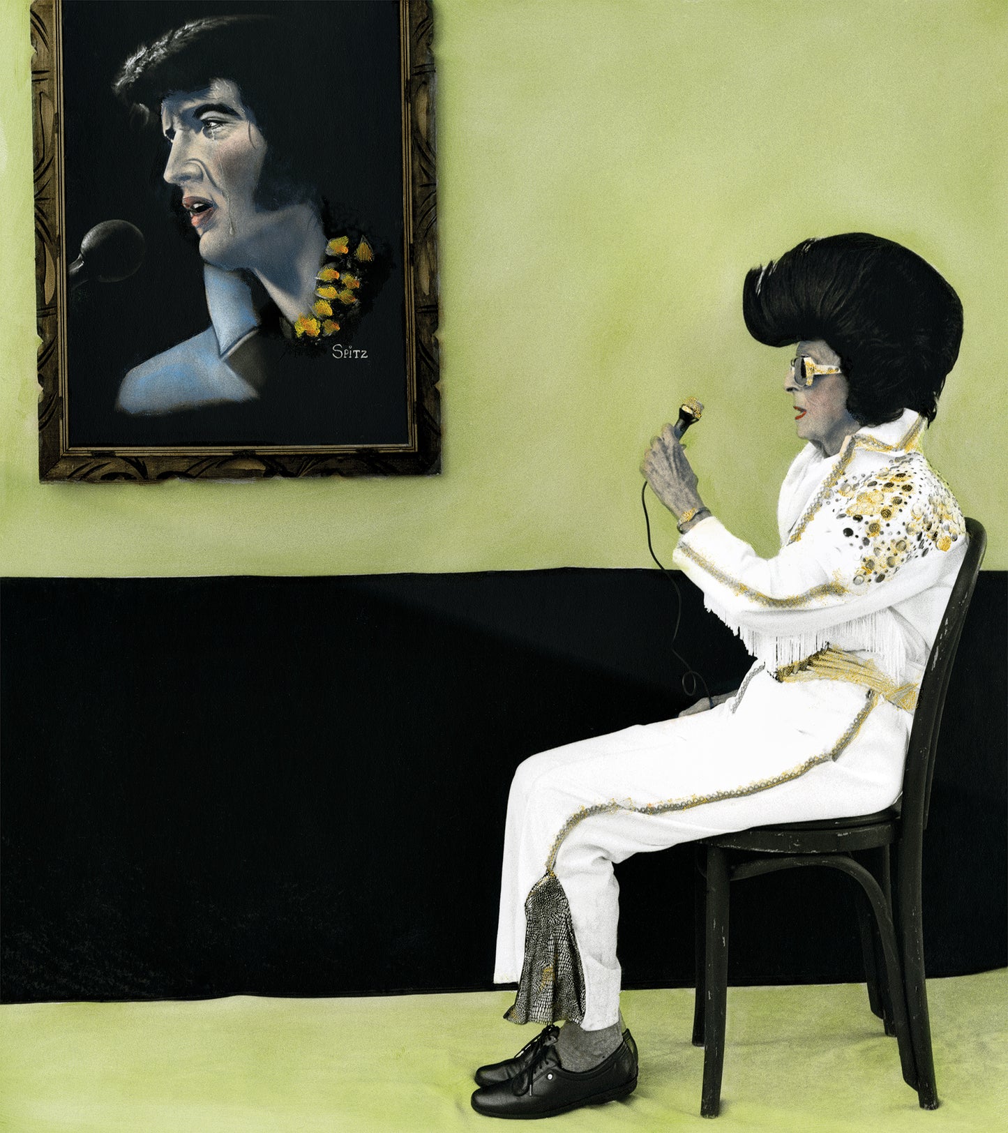 Aline Smithson — Correspondances #1 — original postcard artwork