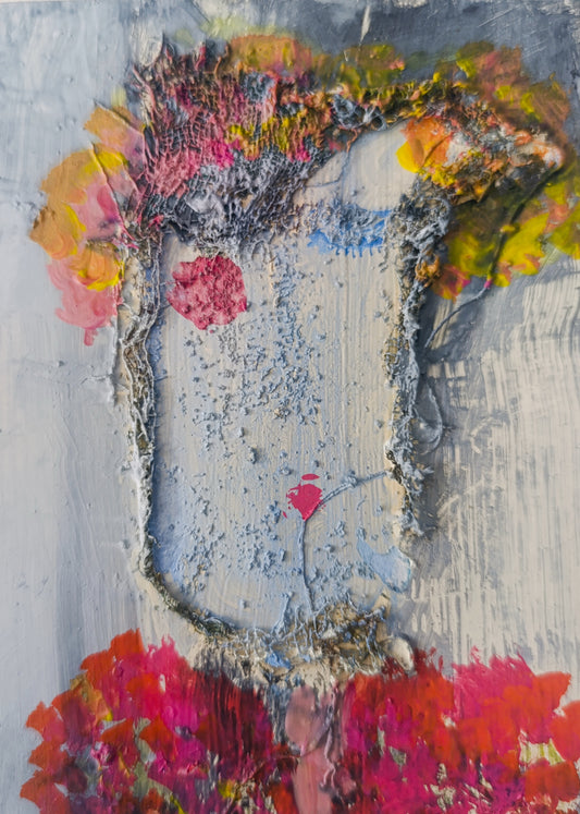 Alisa Teletovic — Correspondances #1 — original postcard artwork