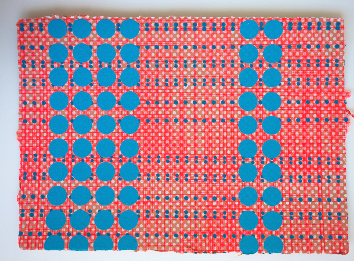Amanda Davies — Correspondances #1 — original postcard artwork