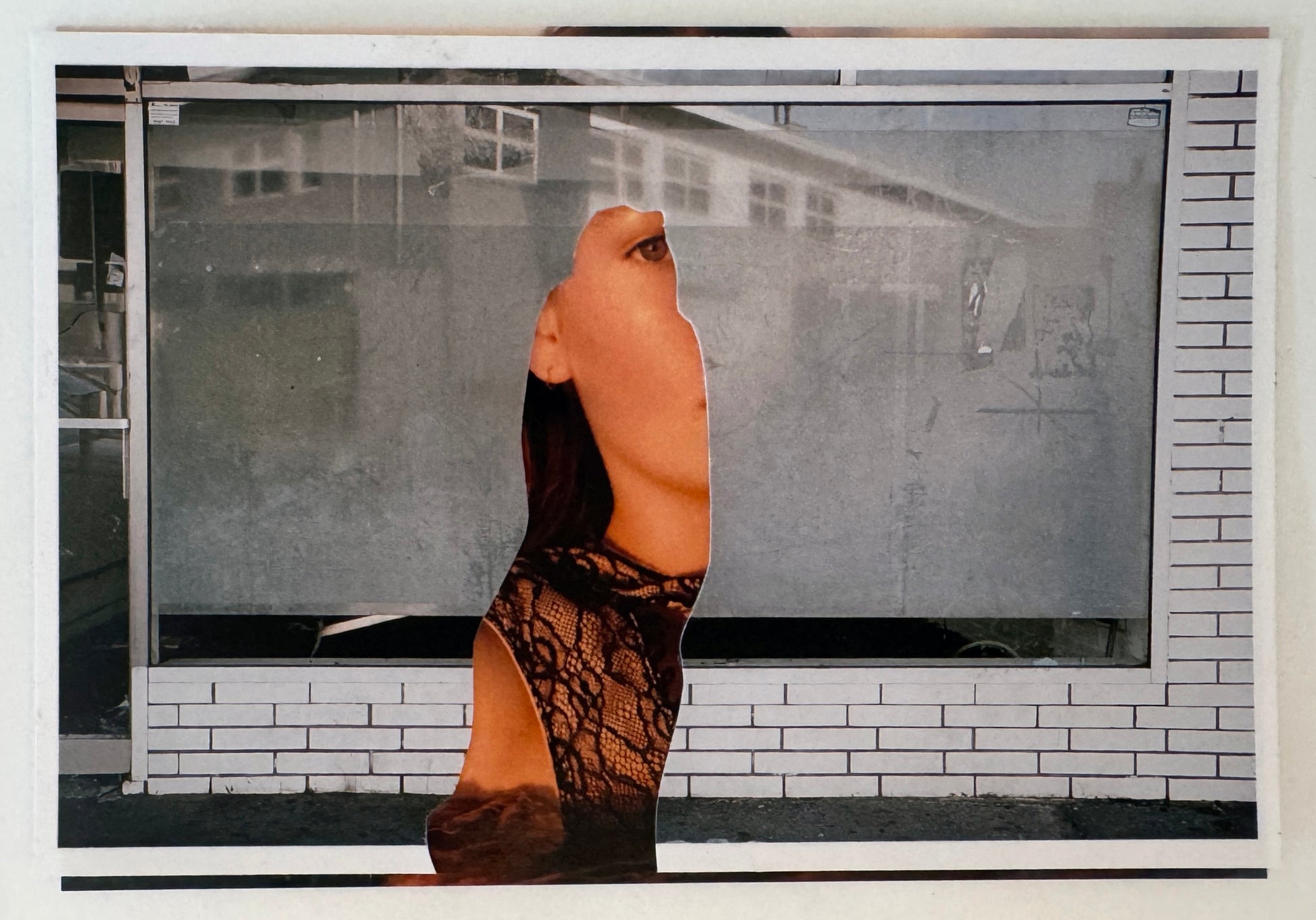 Amber Melody — Correspondances #3 — original postcard artwork