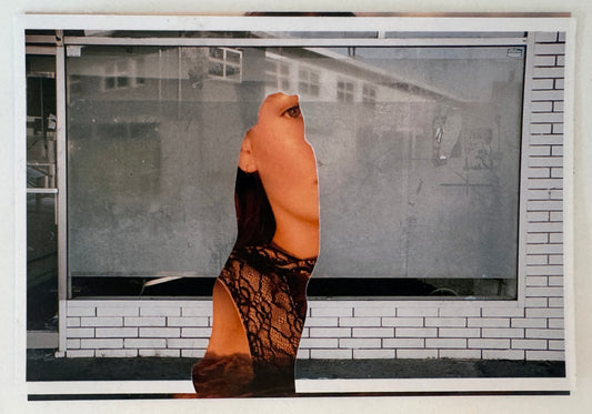 Amber Melody — Correspondances #3 — original postcard artwork