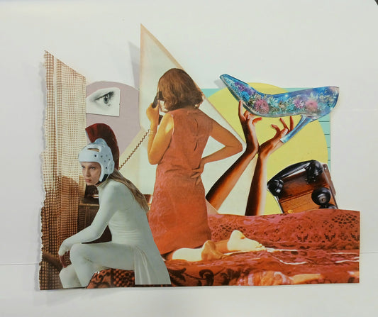 Amelia Meléndez Táboas — Correspondances #1 — original postcard artwork