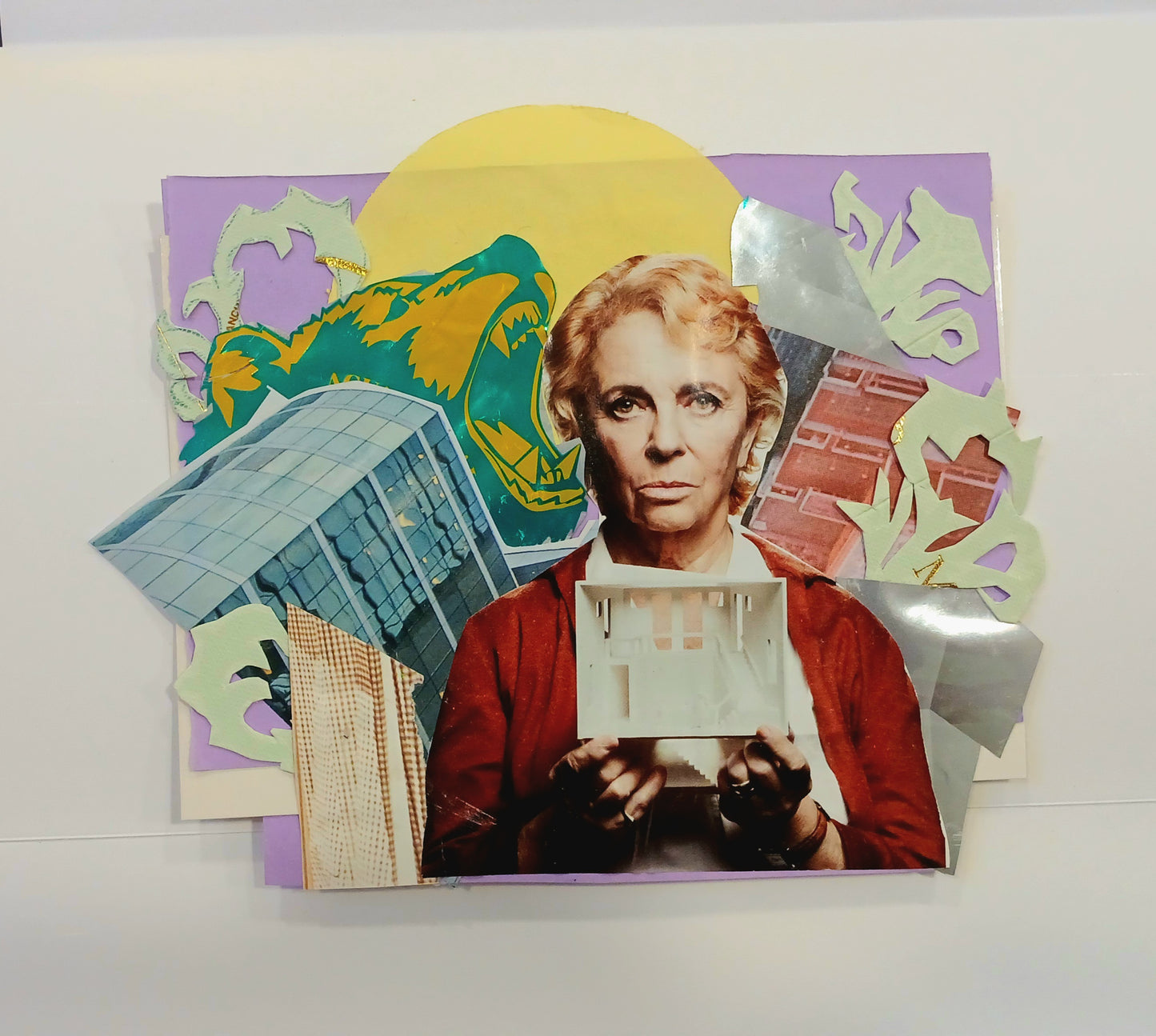 Amelia Meléndez Táboas — Correspondances #3 — original postcard artwork
