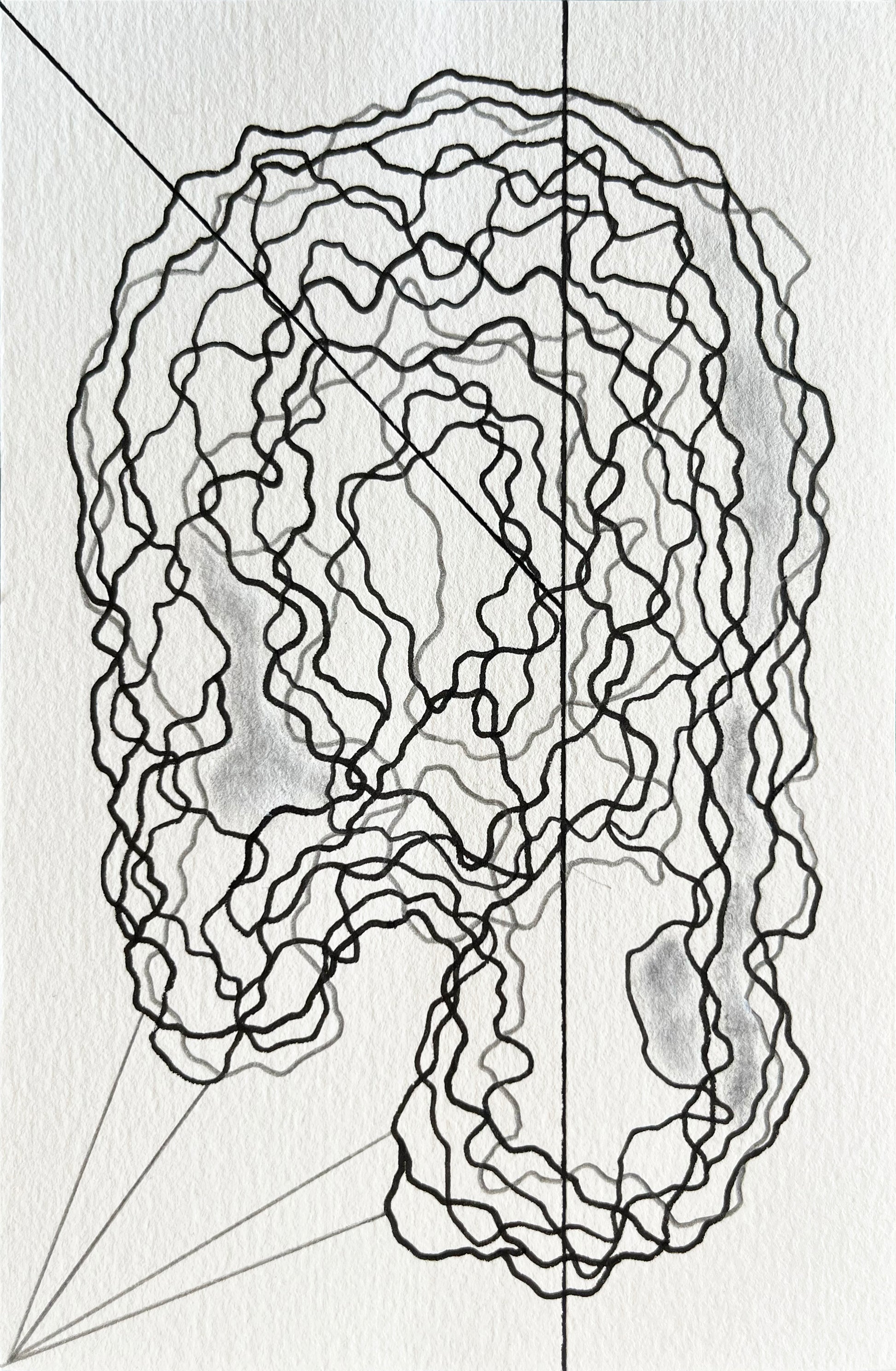 Amy Tavern — Correspondances #1 — original postcard artwork