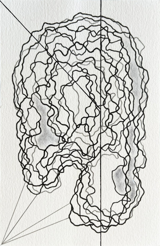 Amy Tavern — Correspondances #1 — original postcard artwork