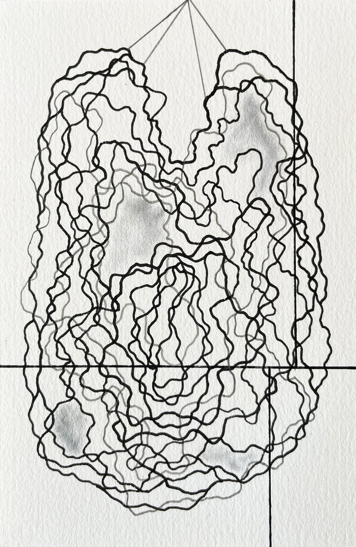 Amy Tavern — Correspondances #2 — original postcard artwork