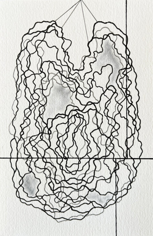 Amy Tavern — Correspondances #2 — original postcard artwork