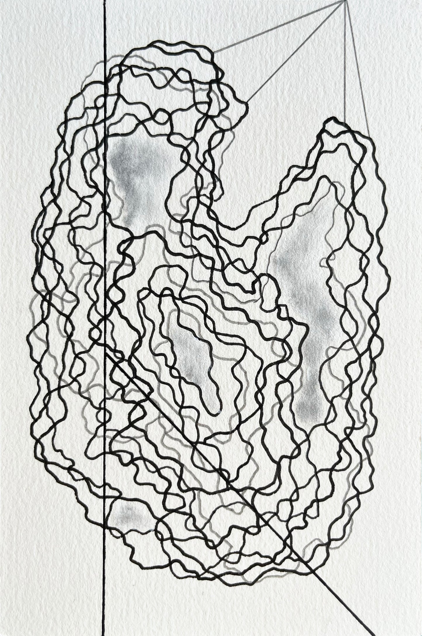 Amy Tavern — Correspondances #3 — original postcard artwork