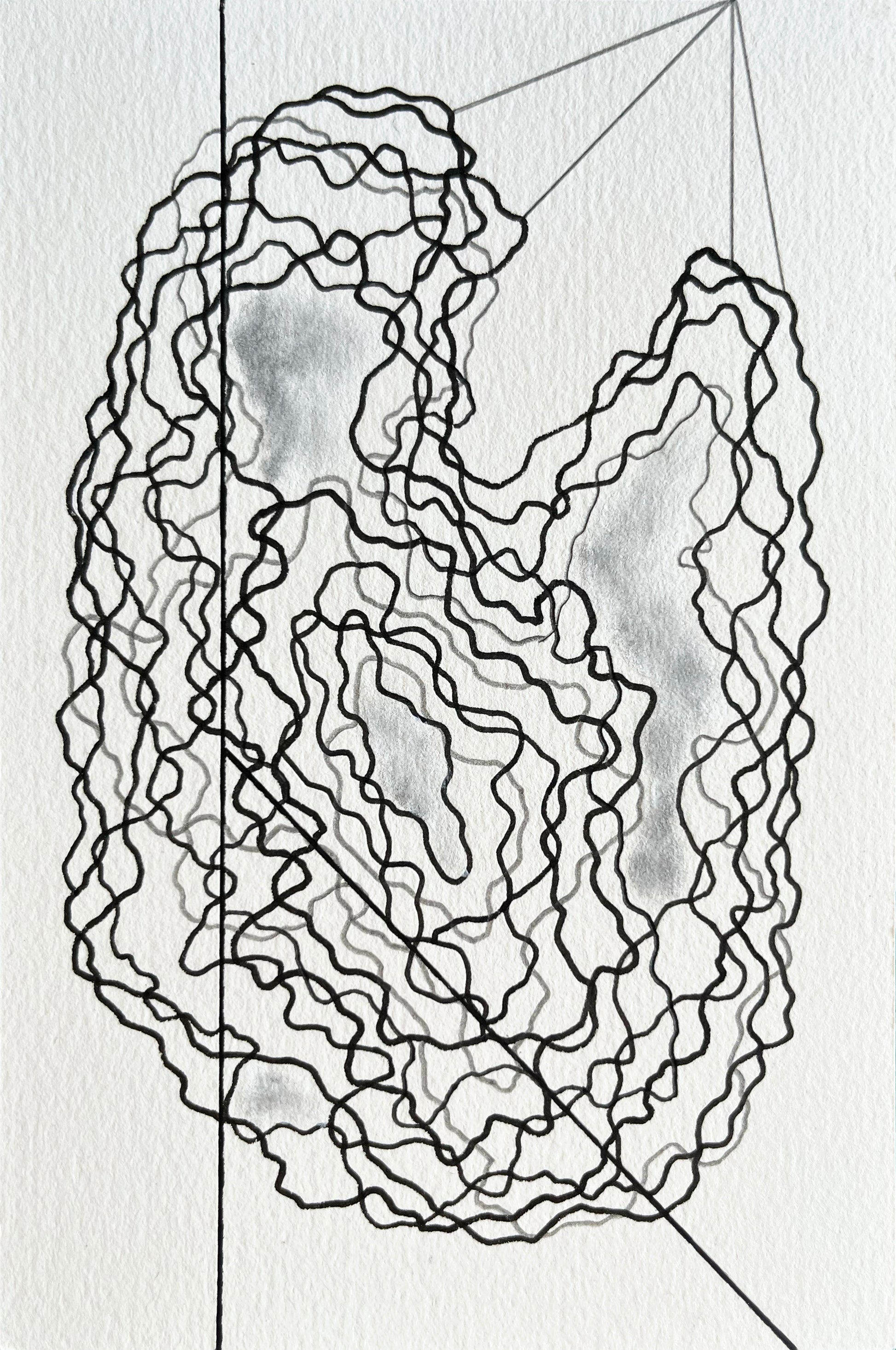 Amy Tavern — Correspondances #3 — original postcard artwork