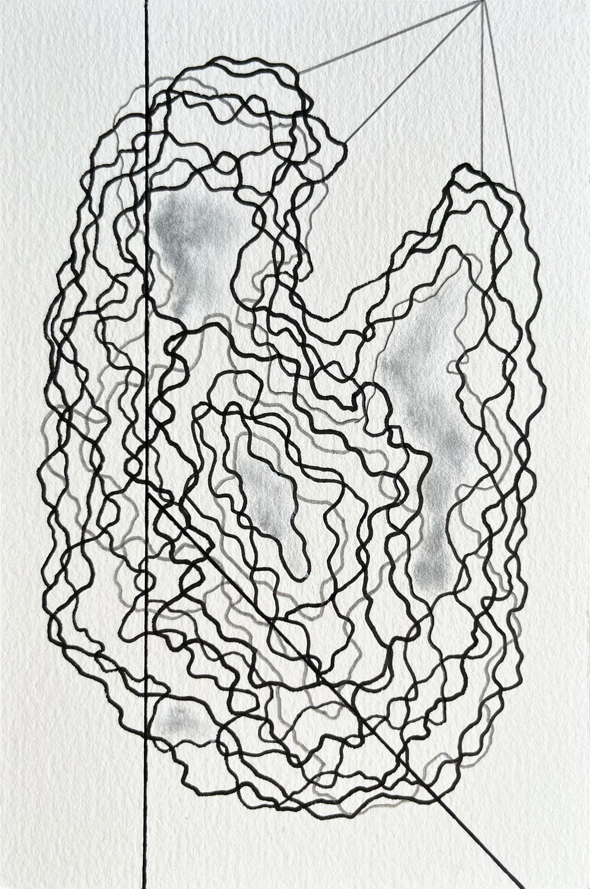 Amy Tavern — Correspondances #3 — original postcard artwork