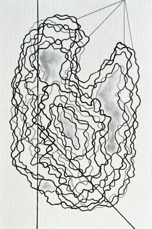 Amy Tavern — Correspondances #3 — original postcard artwork
