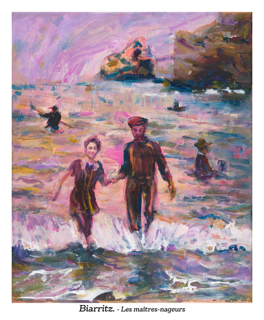 Anaïs Zhang — Correspondances #1 — original postcard artwork