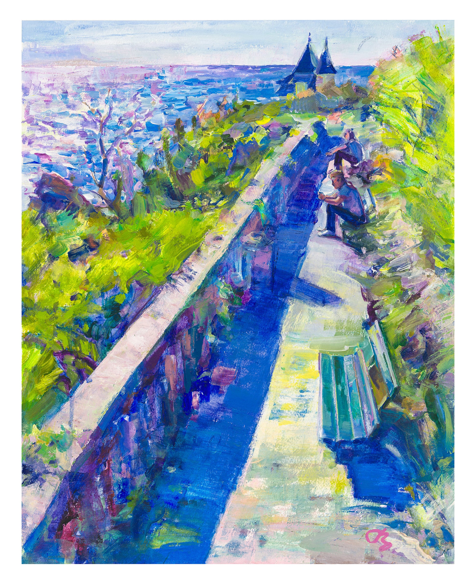 Anaïs Zhang — Correspondances #2 — original postcard artwork
