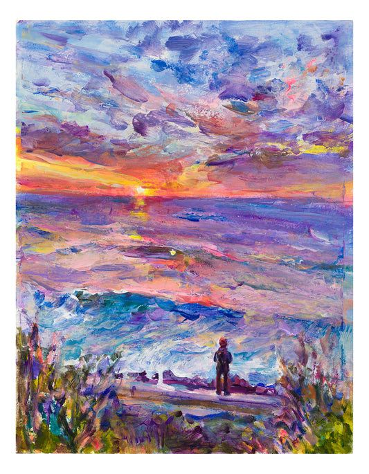 Anaïs Zhang — Correspondances #3 — original postcard artwork