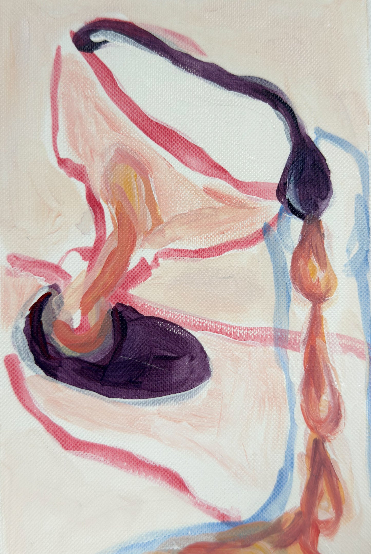 Anastasia Weise — Correspondances #2 — original postcard artwork