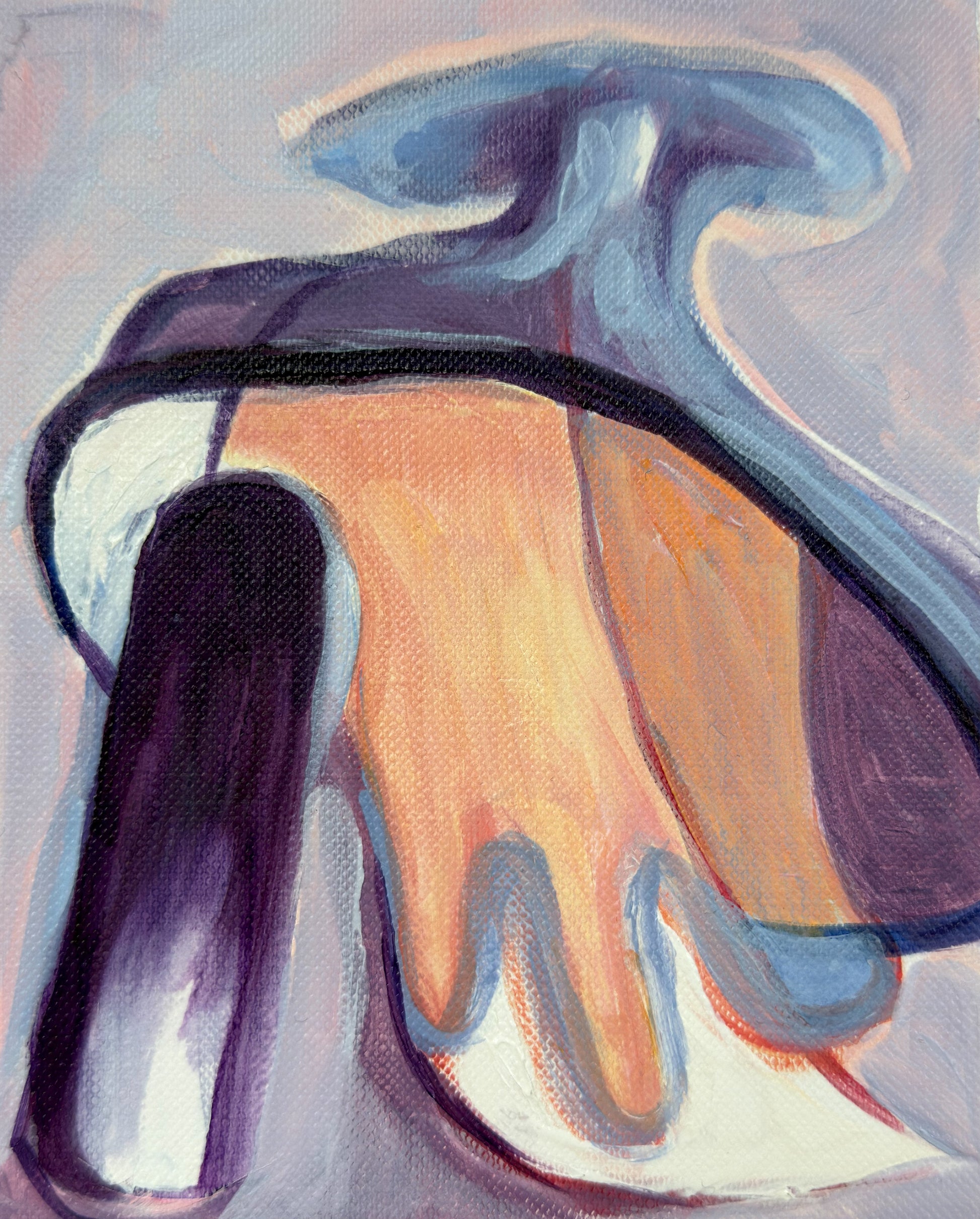 Anastasia Weise — Correspondances #3 — original postcard artwork