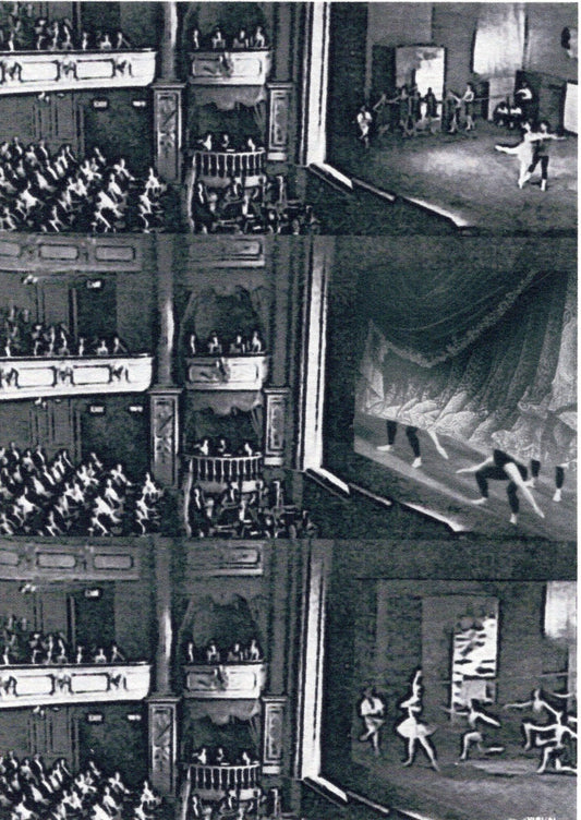 Andrea Barbakoff — Correspondances #1 — original postcard artwork