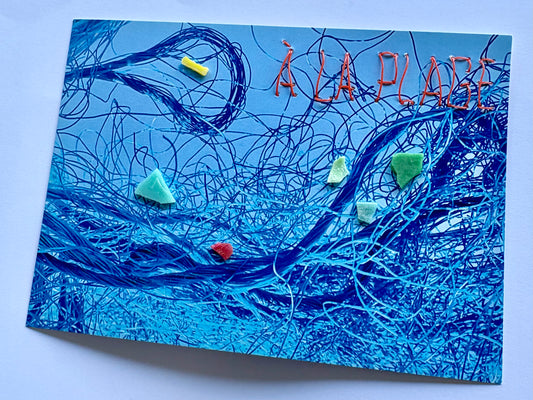 Angela Czaja — Correspondances #1 — original postcard artwork