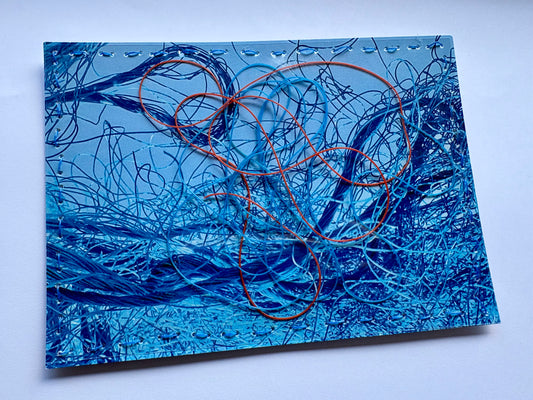 Angela Czaja — Correspondances #3 — original postcard artwork