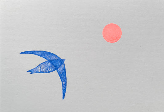 Anja Nicke — Correspondances #1 — original postcard artwork