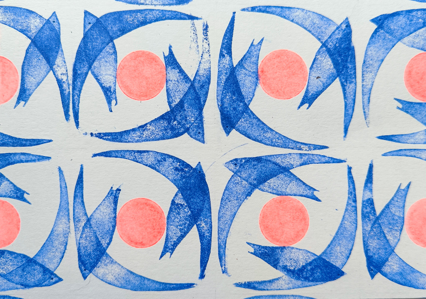 Anja Nicke — Correspondances #3 — original postcard artwork
