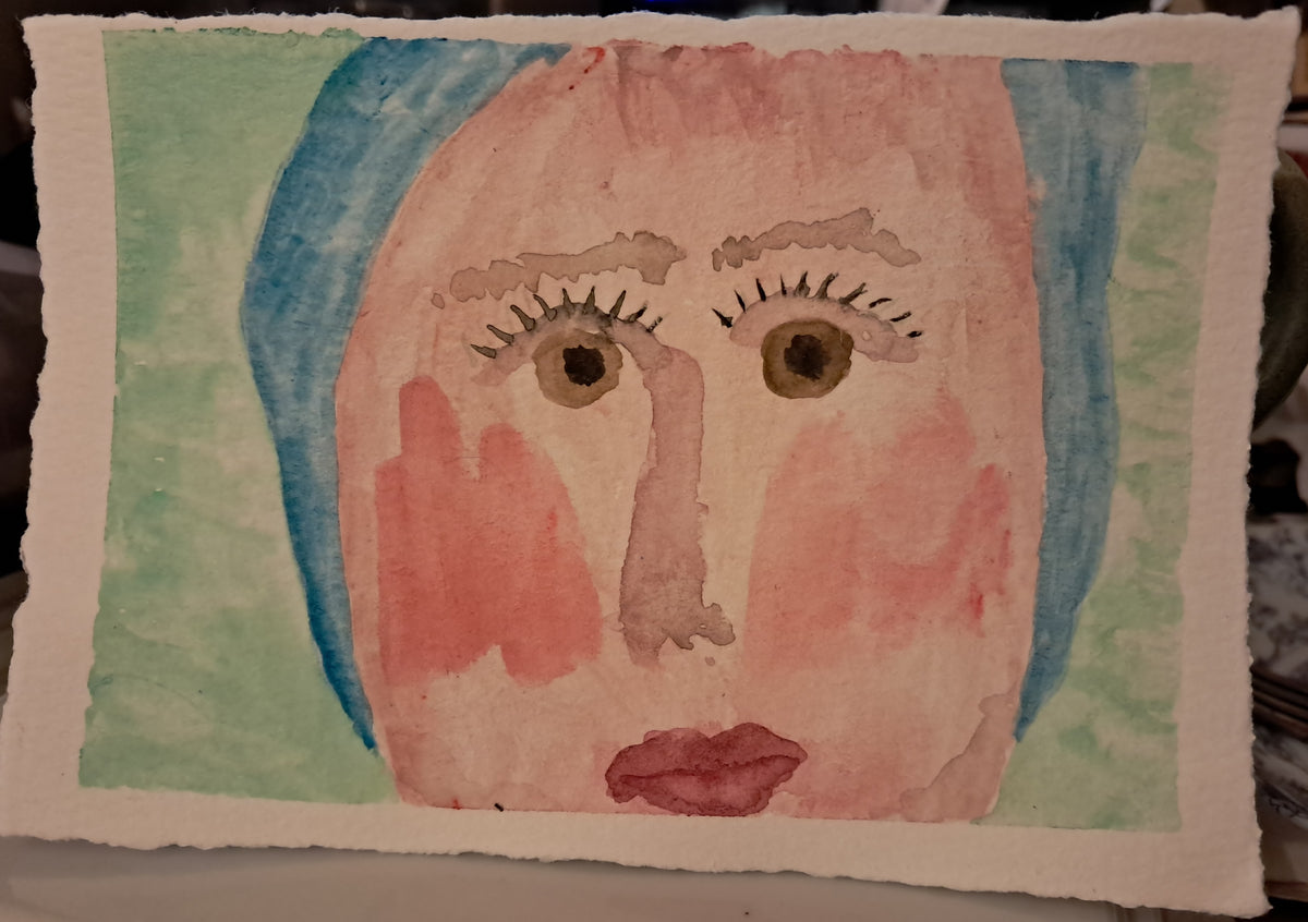 Ann Youmans — Correspondances #1 — original postcard artwork