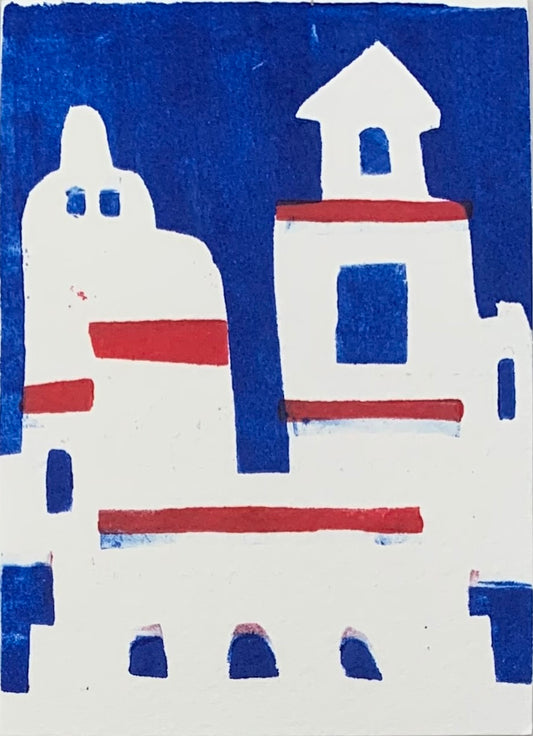 Annabelle Arana-David — Correspondances #1 — original postcard artwork