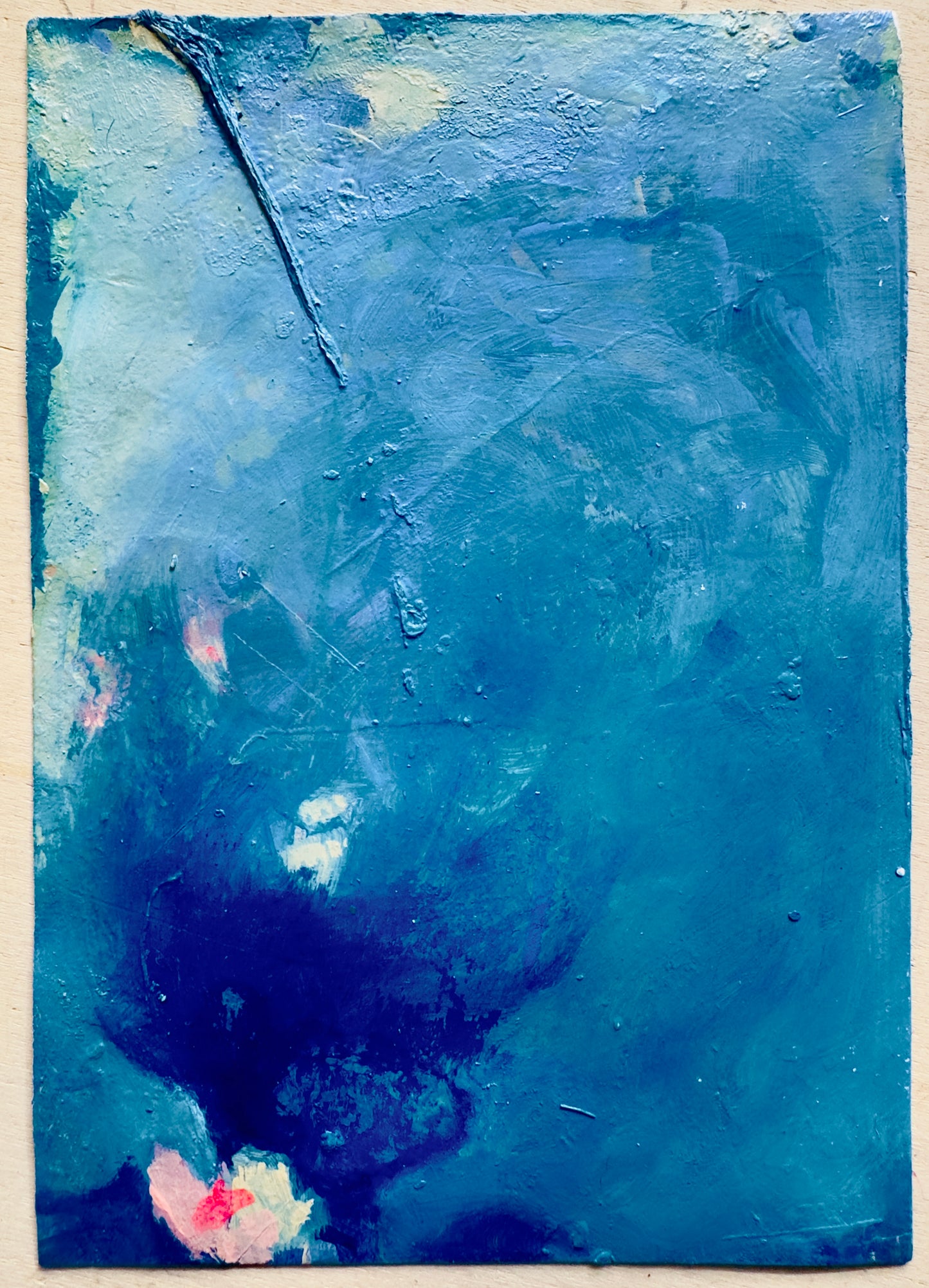 Anne Cullum — Correspondances #1 — original postcard artwork