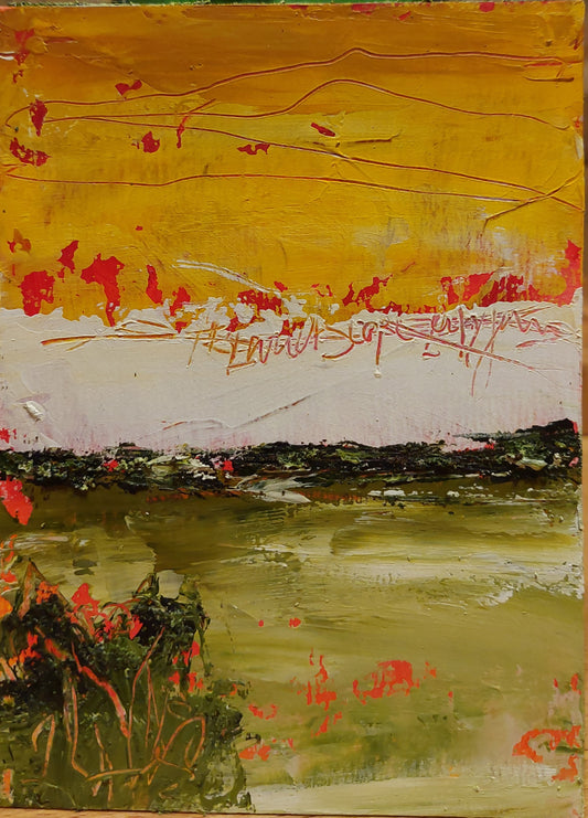 Annette Kögel — Correspondances #2 — original postcard artwork