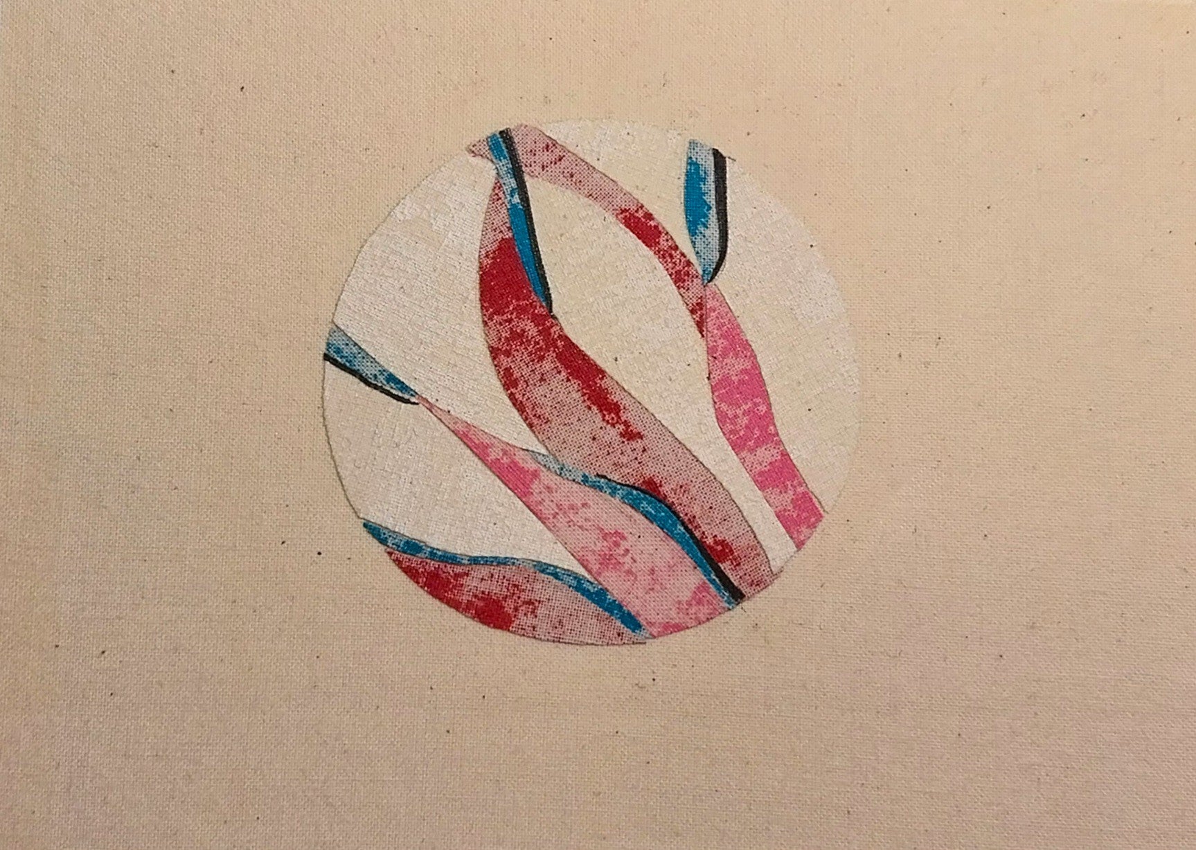 Antoinette O'Mahony — Correspondances #1 — original postcard artwork