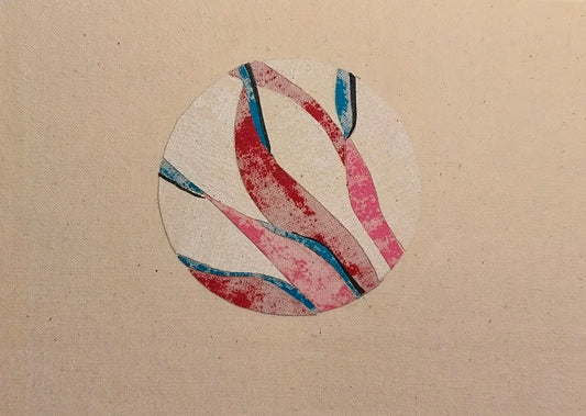 Antoinette O'Mahony — Correspondances #1 — original postcard artwork