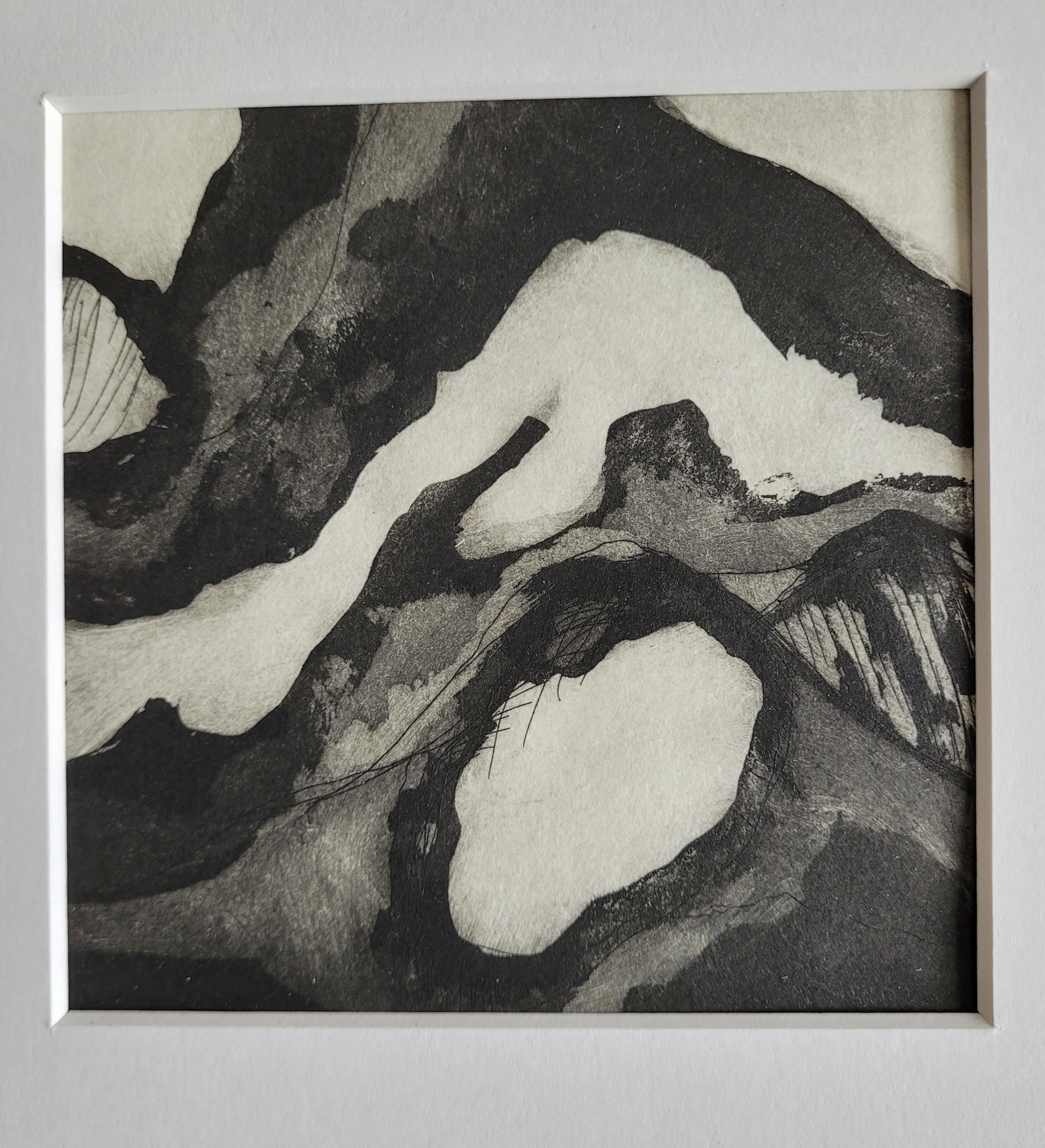 Barbara Gottwald — Correspondances #2 — original postcard artwork