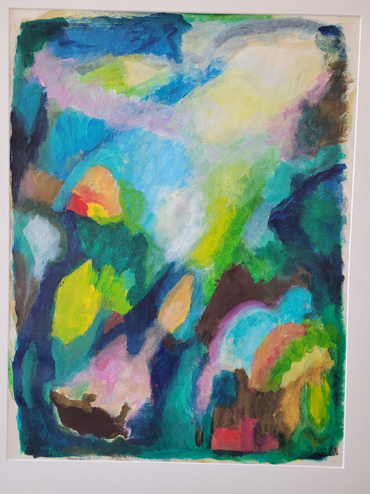 Barbara Gottwald — Correspondances #3 — original postcard artwork