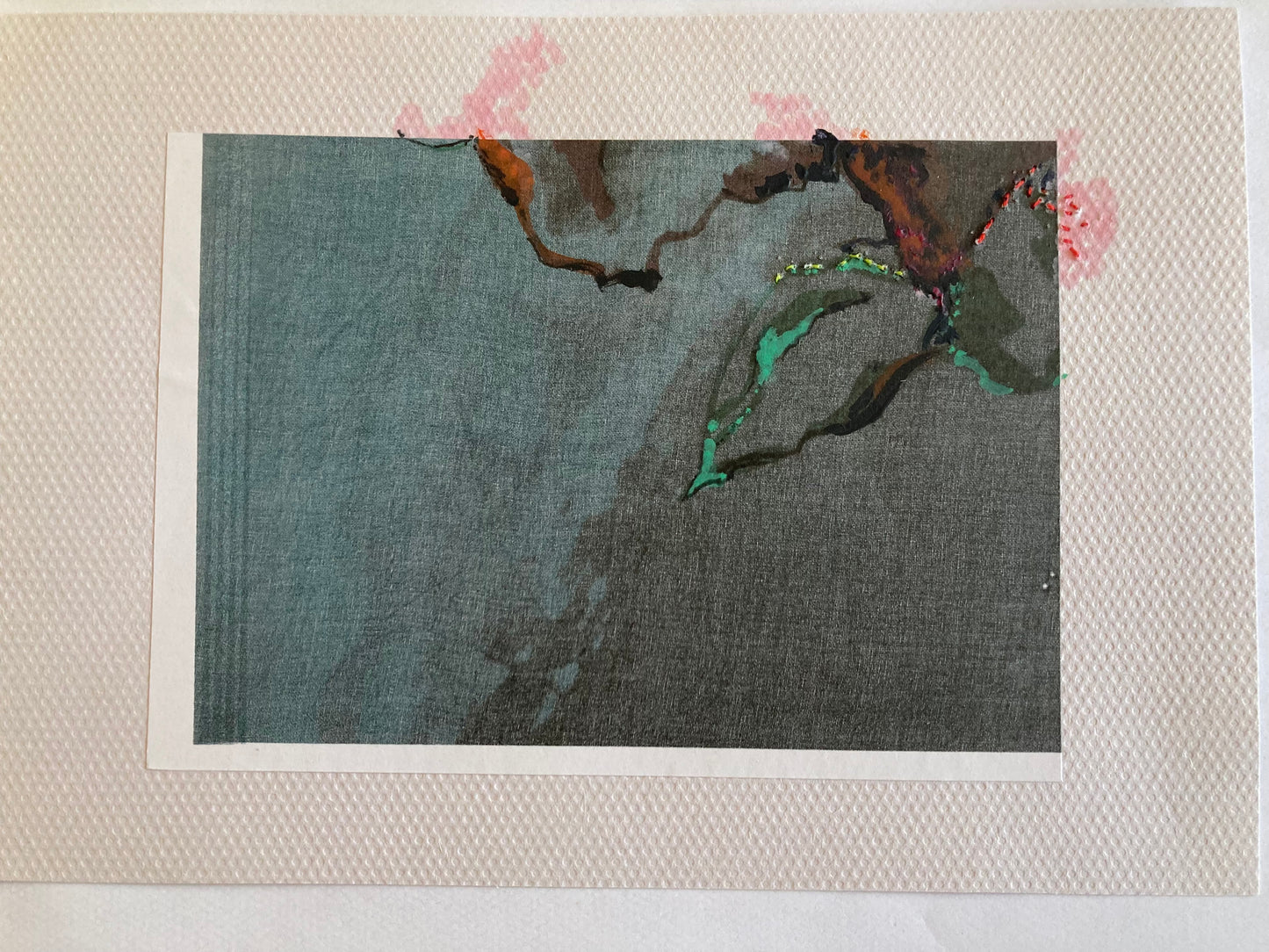 Bernadine Jones — Correspondances #2 — original postcard artwork