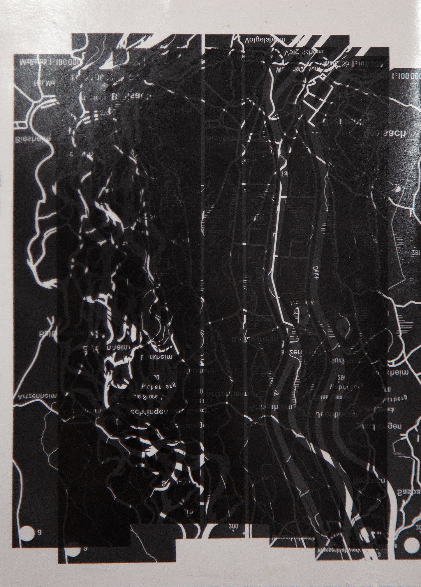 Bettina Schünemann — Correspondances #3 — original postcard artwork