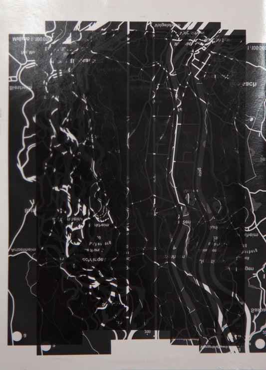 Bettina Schünemann — Correspondances #3 — original postcard artwork