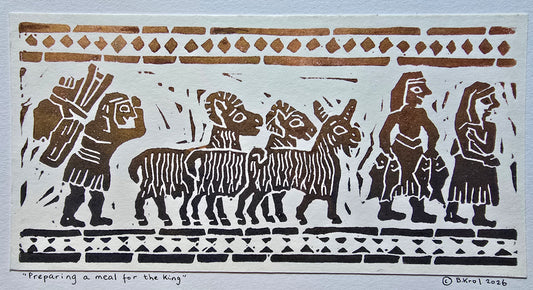 Brigit Krol — Correspondances #1 — original postcard artwork