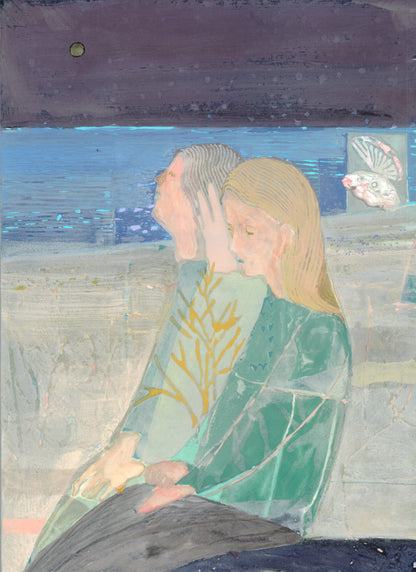 By the sea at night / 夜の浜辺で