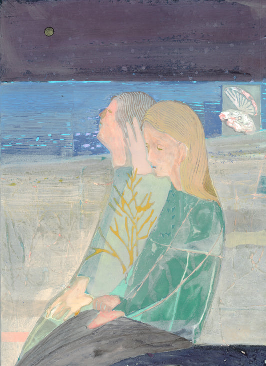 By the sea at night / 夜の浜辺で
