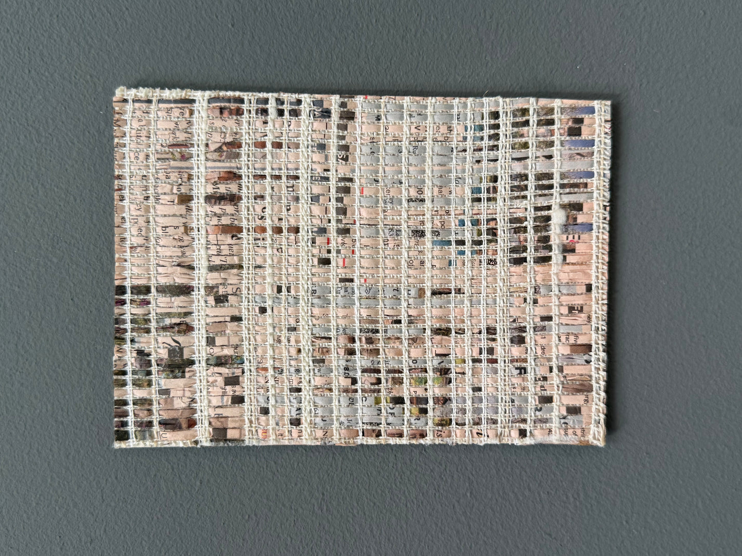 Caprice Birker — Correspondances #2 — original postcard artwork